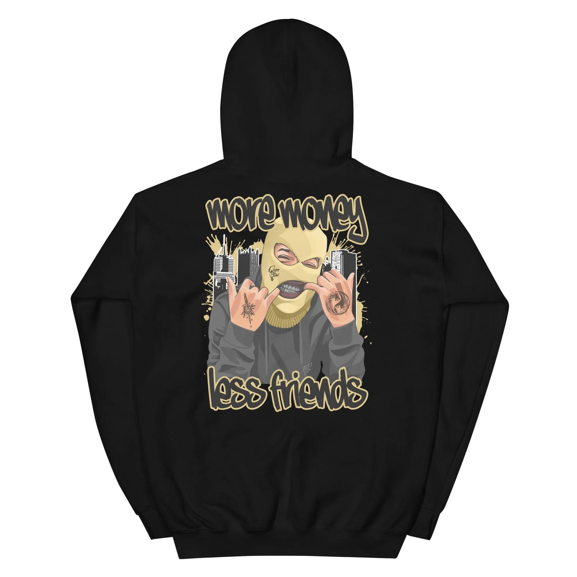 1 High Pollen Hoodie More Money Less Friends