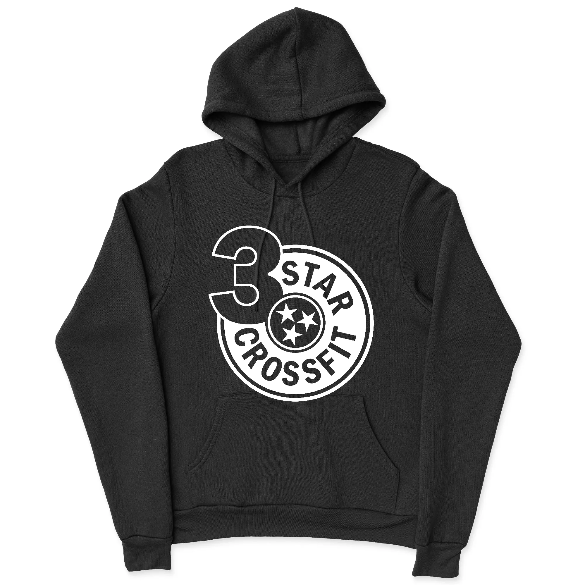 3 Star CrossFit One Color Mens - Hoodie