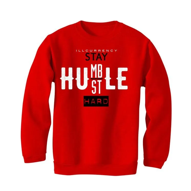 Air Jordan 1 KO Red T-Shirt (Stay Humble Hustle Hard)