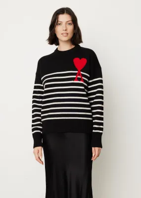 Ami Alexandre Mattiussi Love Printed Sweater S 2AM23