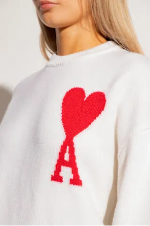 Ami Alexandre Mattiussi Love Printed Sweater S 2AM23