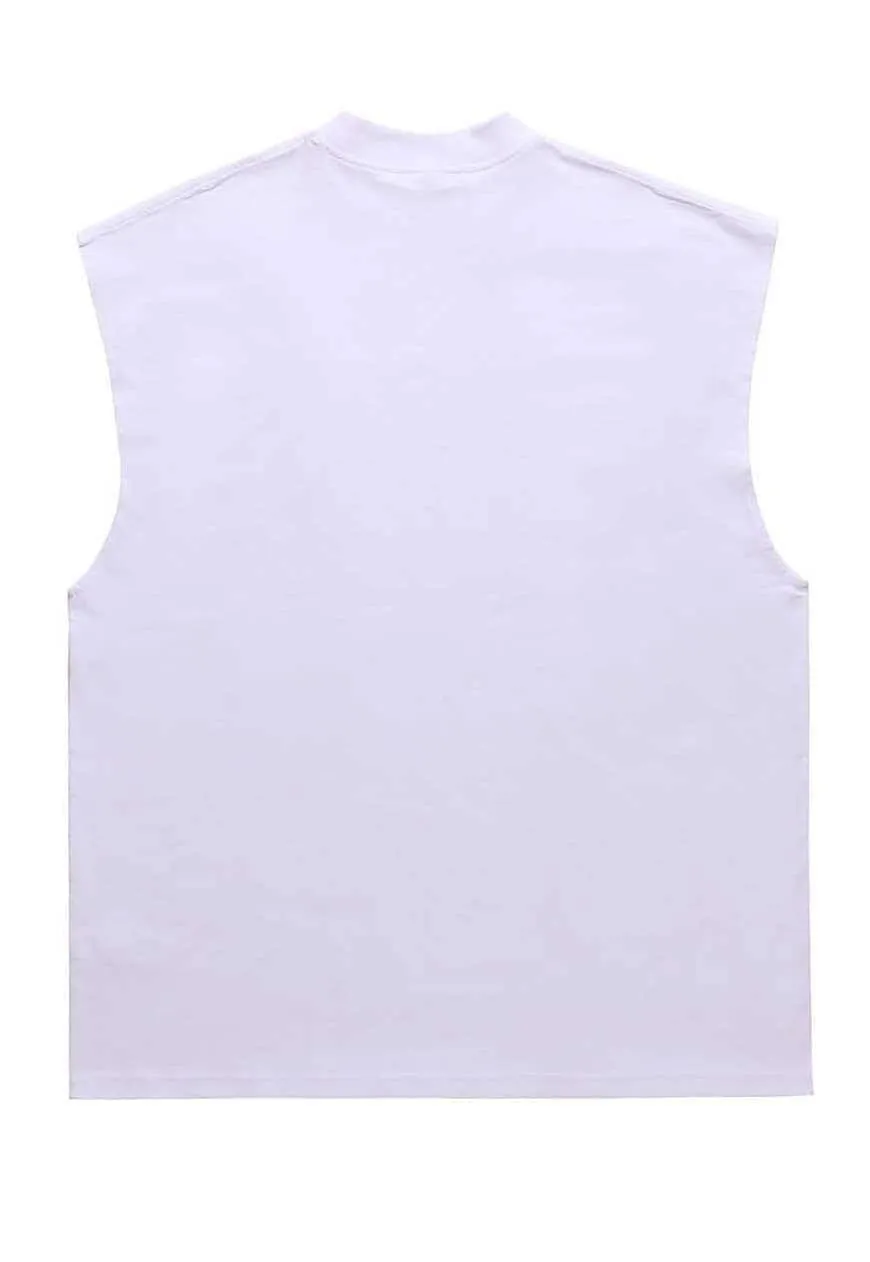 Anime sleeveless t-shirt retro Japan tank top surfer vest