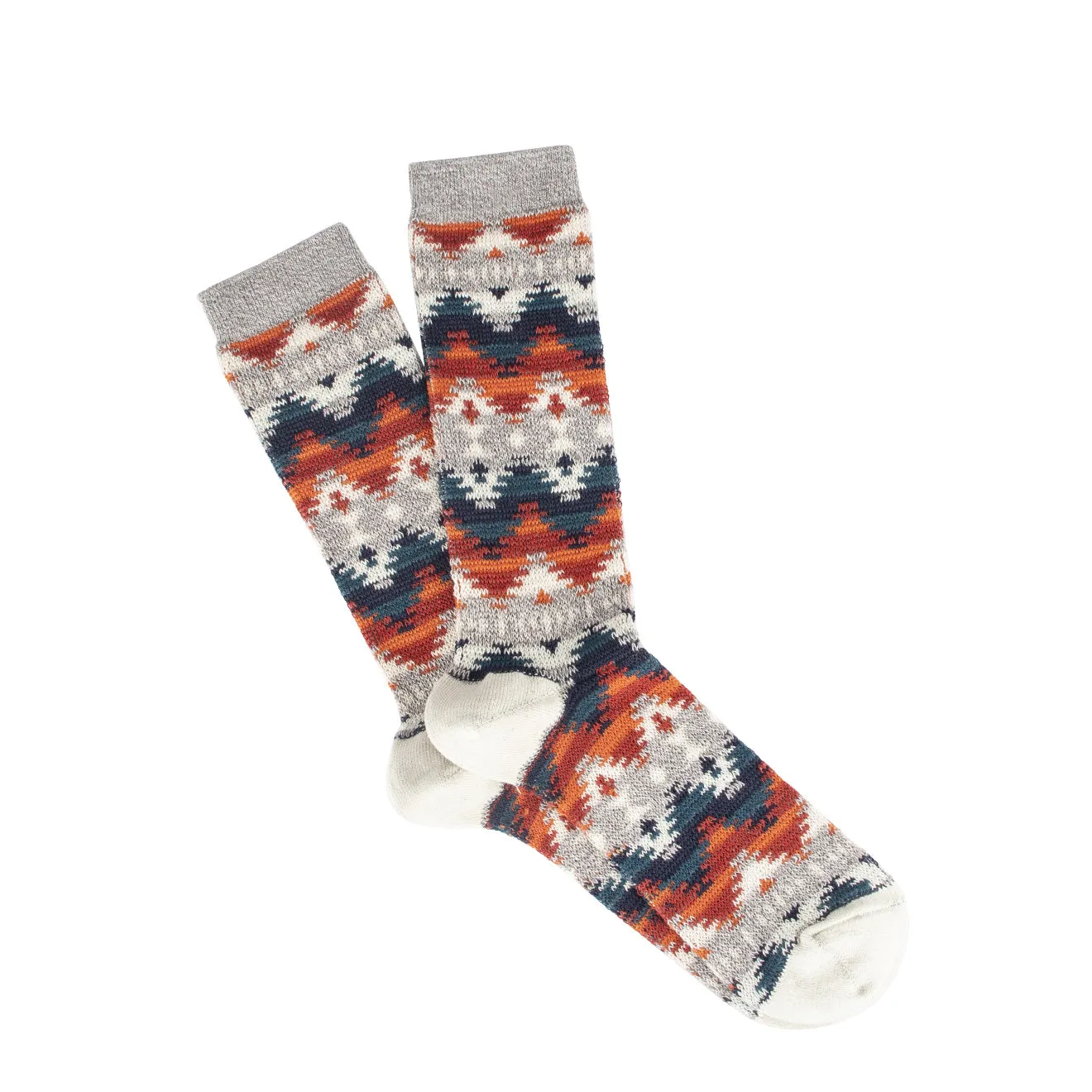 Anonymous Ism Wigwam JQ Crew Socks L. Grey Melange