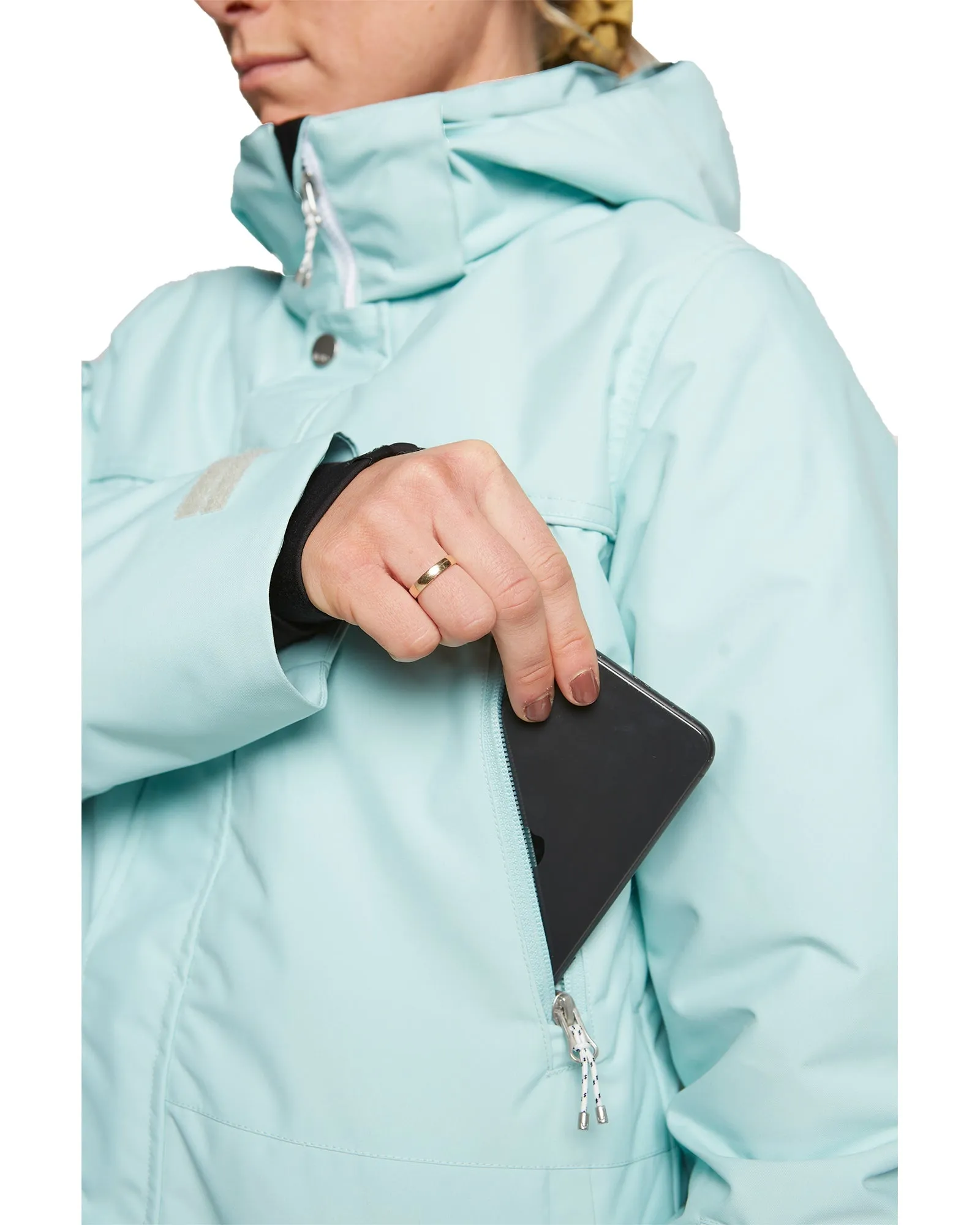 ASTER JACKET 2.0 - PASTEL TURQUOISE