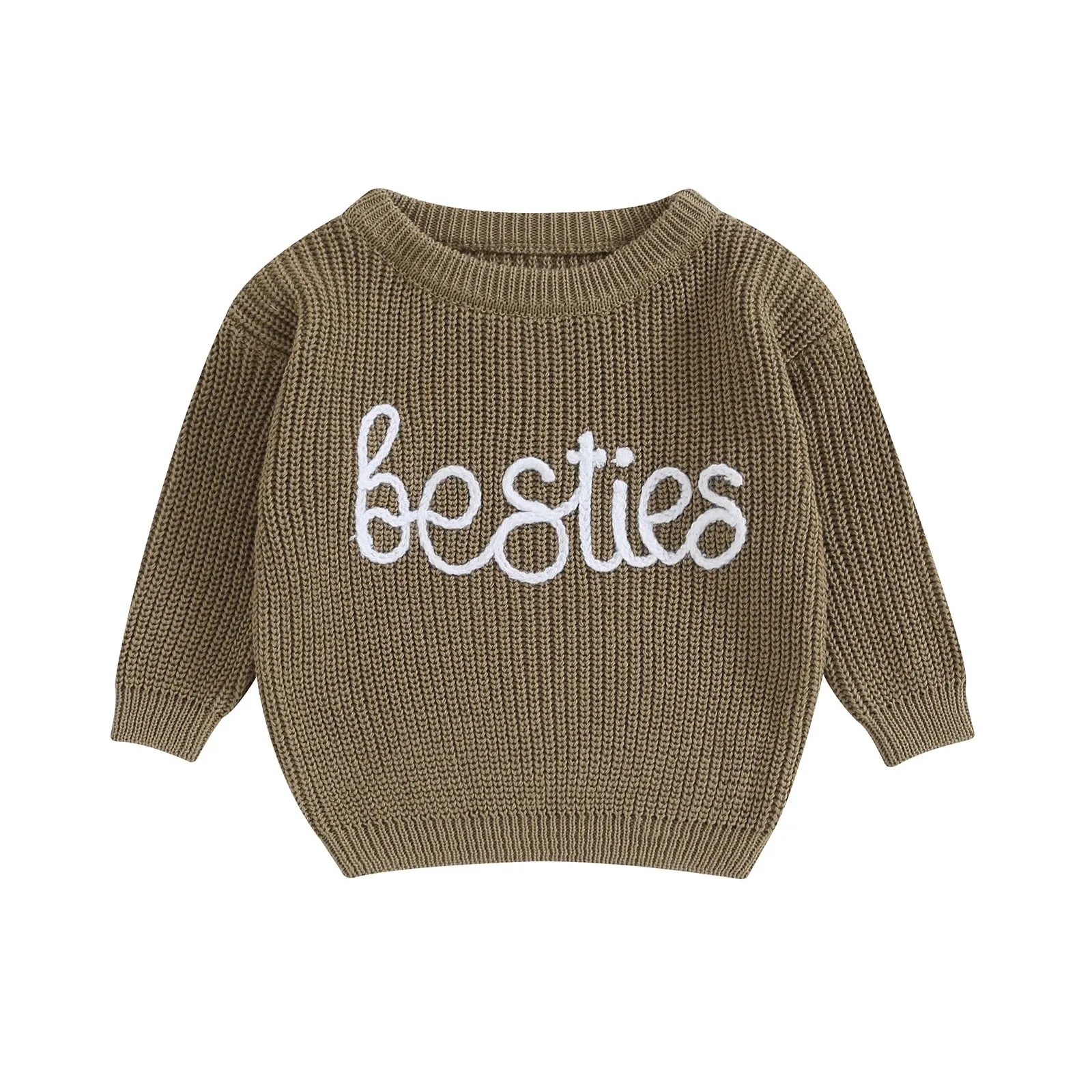 Baby (to 24M) Deluxe Girls Sweater - BESTIES