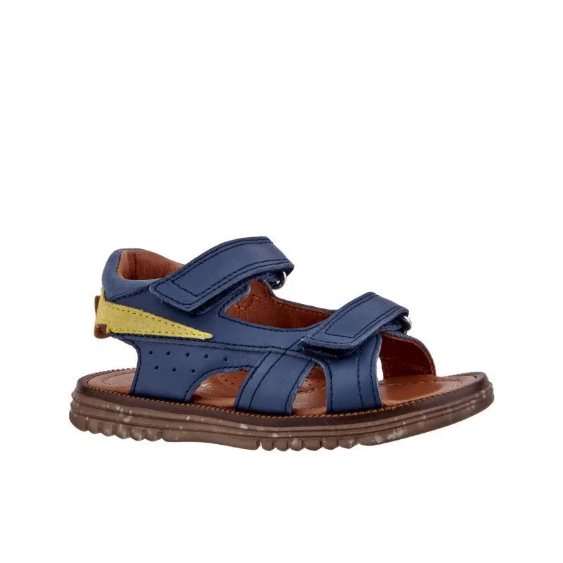 BABYBOTTE KOOPER Bleu sandales nu pieds