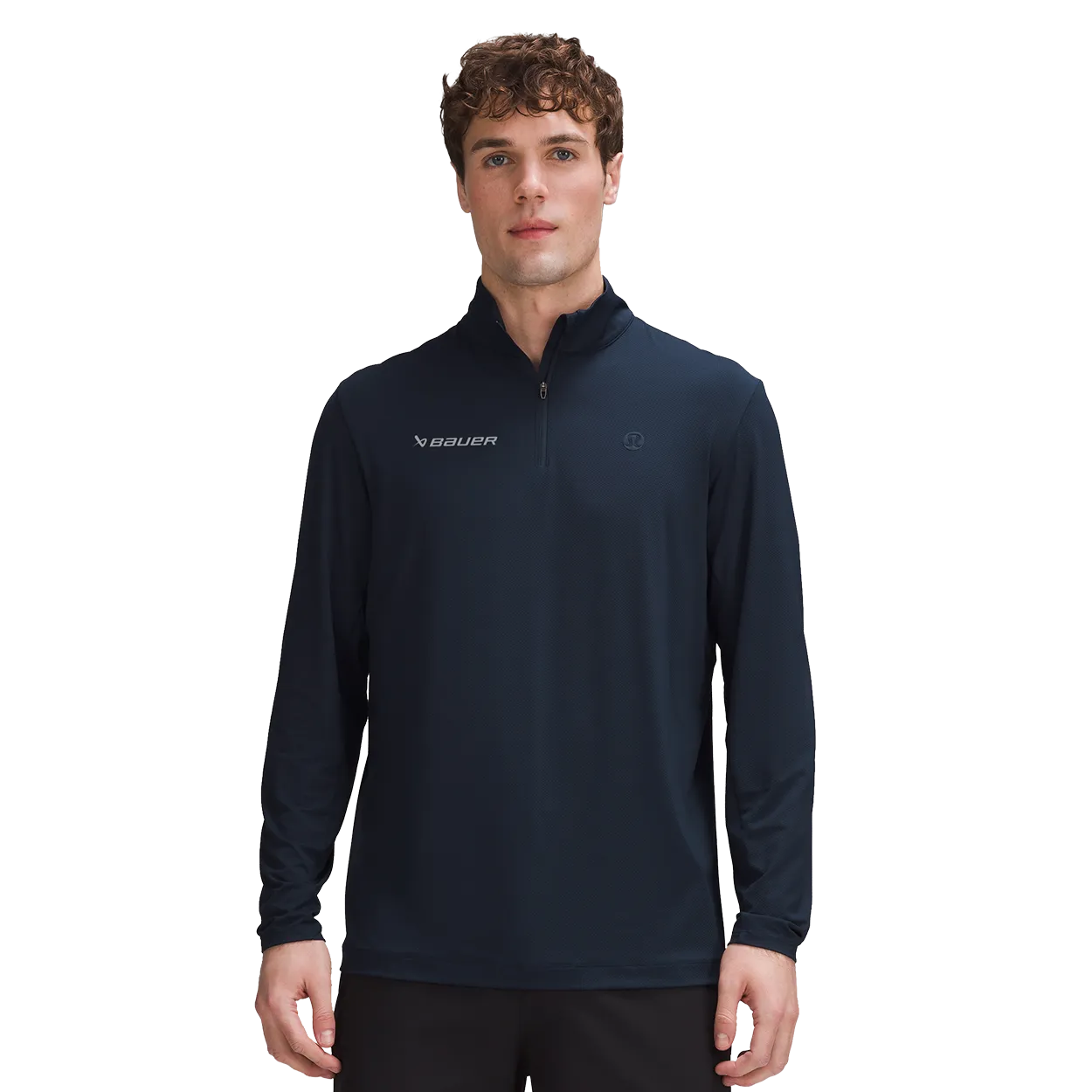 BAUER lululemon LONG SLEEVE SPORT 1/2 ZIP