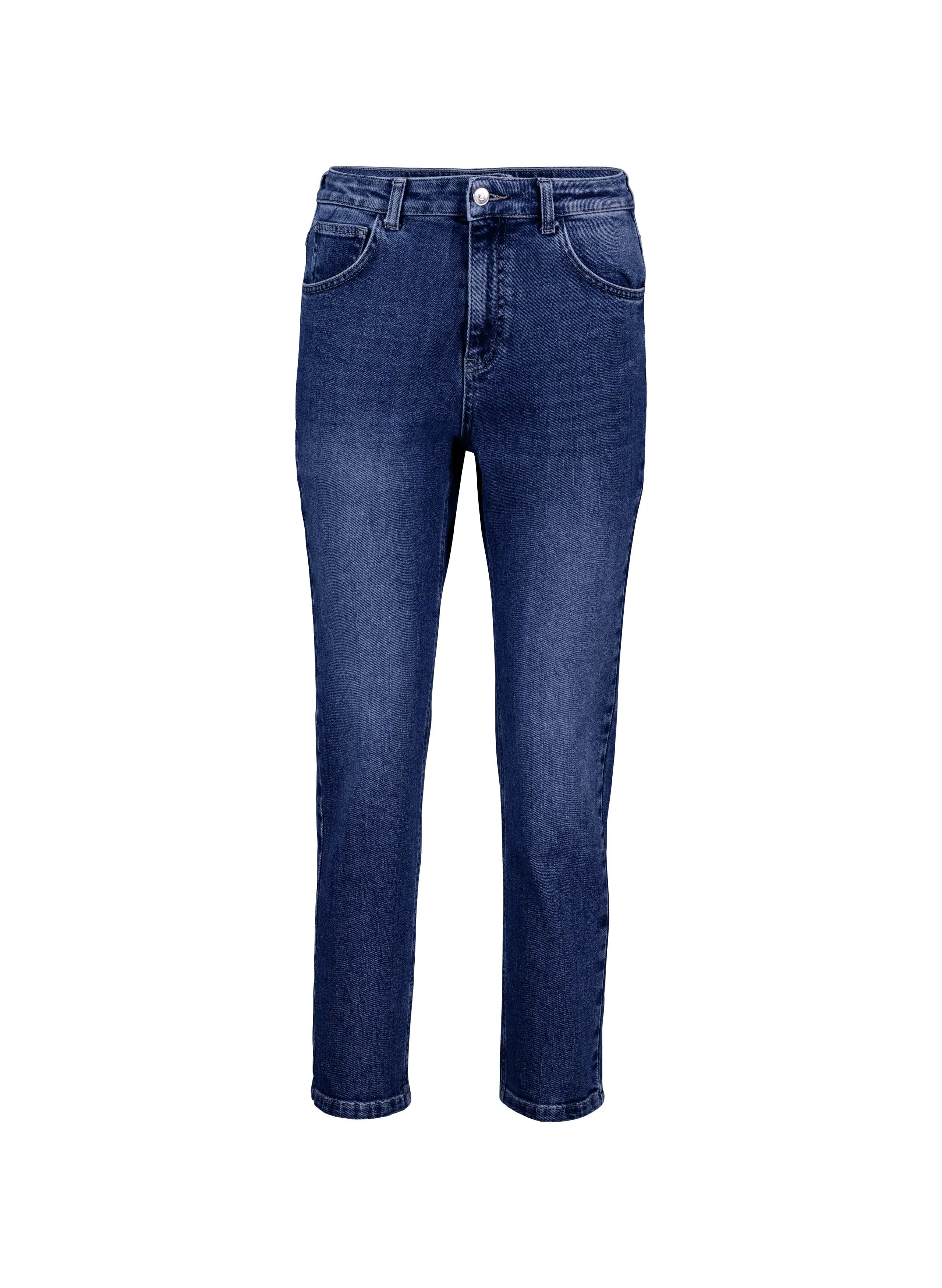 Baukjen Organic Cotton Slim Leg Jeans | Mid Indigo