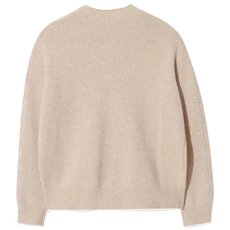 Beige Woolen Sweater