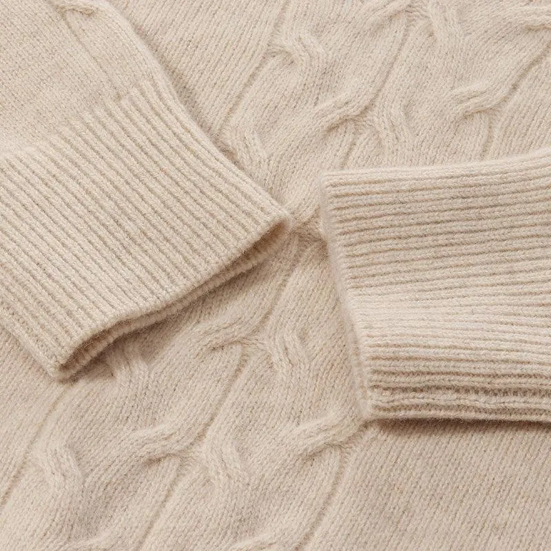 Beige Woolen Sweater