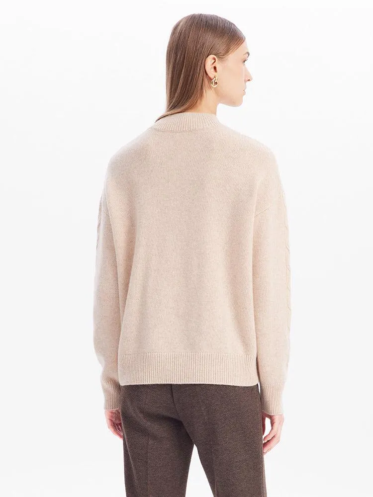 Beige Woolen Sweater