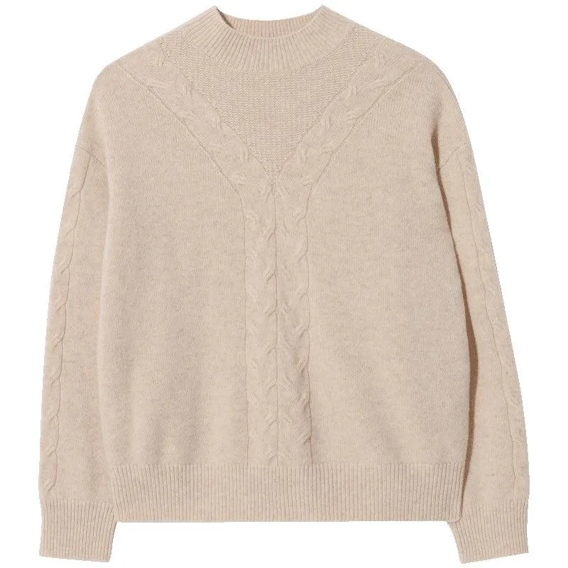 Beige Woolen Sweater