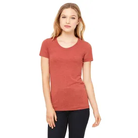 Bella   Canvas Women's Clay Triblend Short-Sleeve T-Shirt