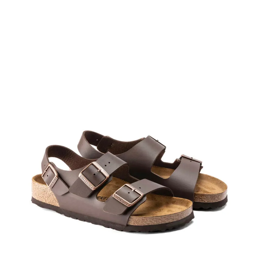 BIRKENSTOCK SANDALO MILANO 034703 MARRONE