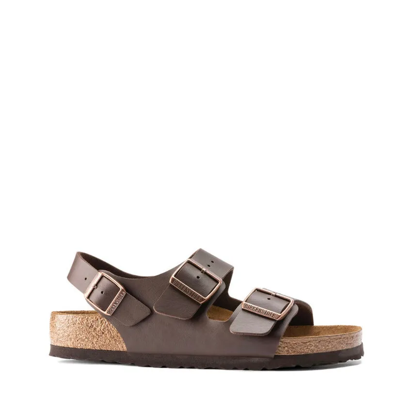 BIRKENSTOCK SANDALO MILANO 034703 MARRONE