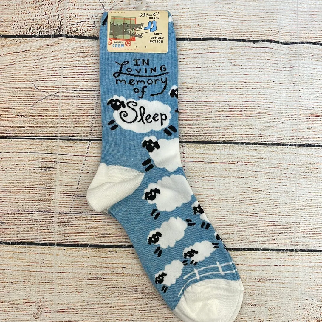 Blue Q Women's Crew Socks