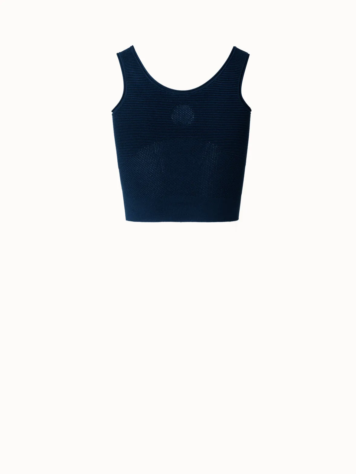 Bodycon Strick Sport Crop Top