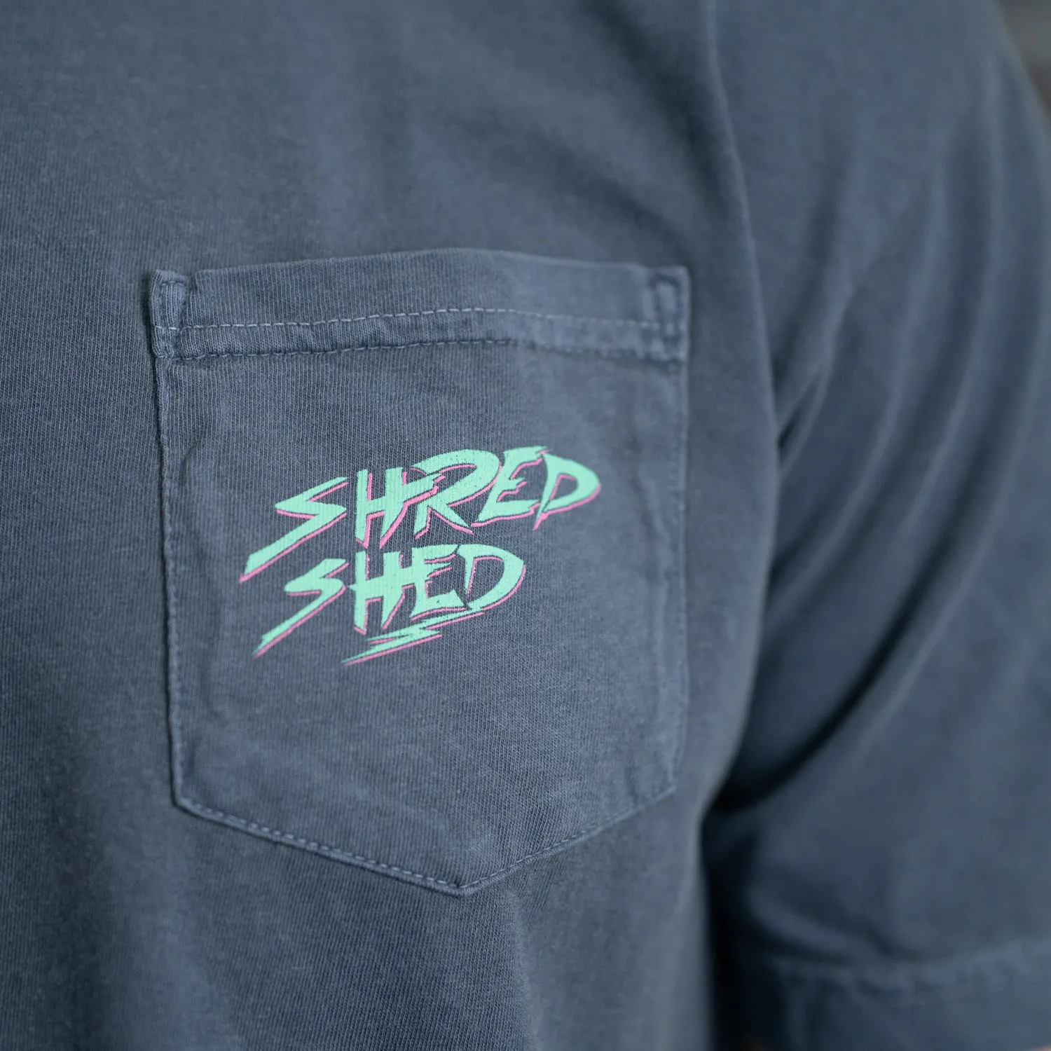 Box Basics Shred Shed Pocket Tee