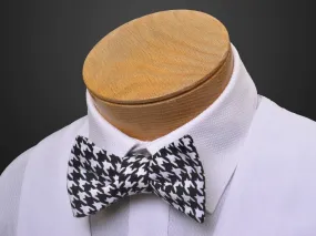 Boy's Bow Tie 14113 Black/White Houndstooth