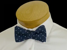 Boy's Bow Tie 23571 Navy/White Dot