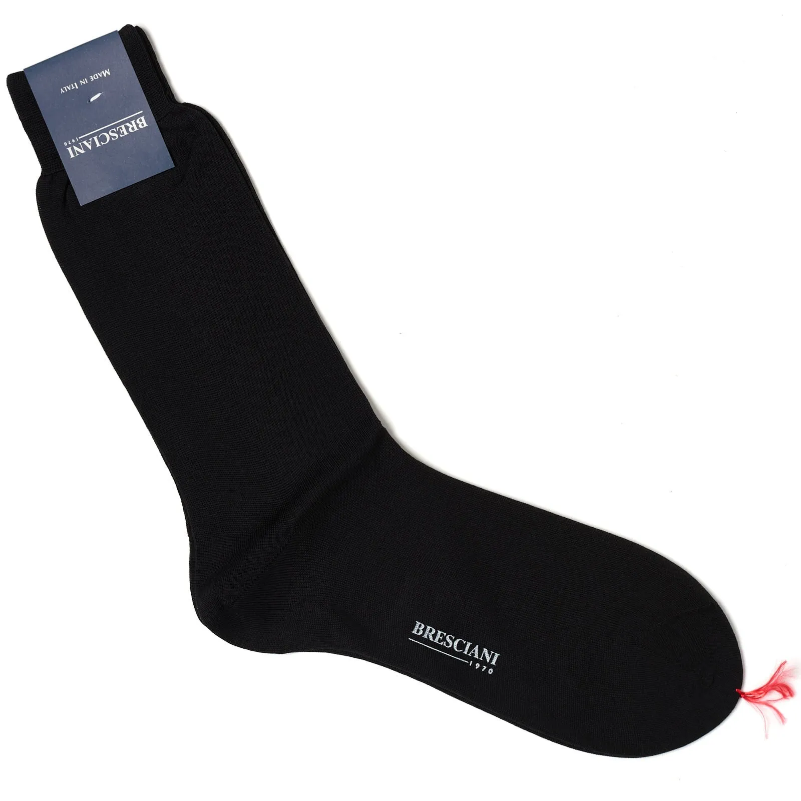 BRESCIANI "Lorenzo" Cotton Mid Calf Length Socks M-L