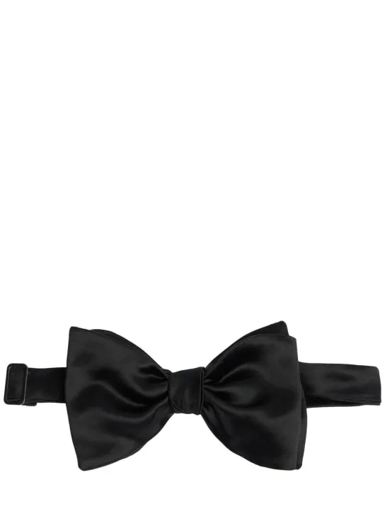 Brunello Cucinelli   Duchesse satin bow tie 