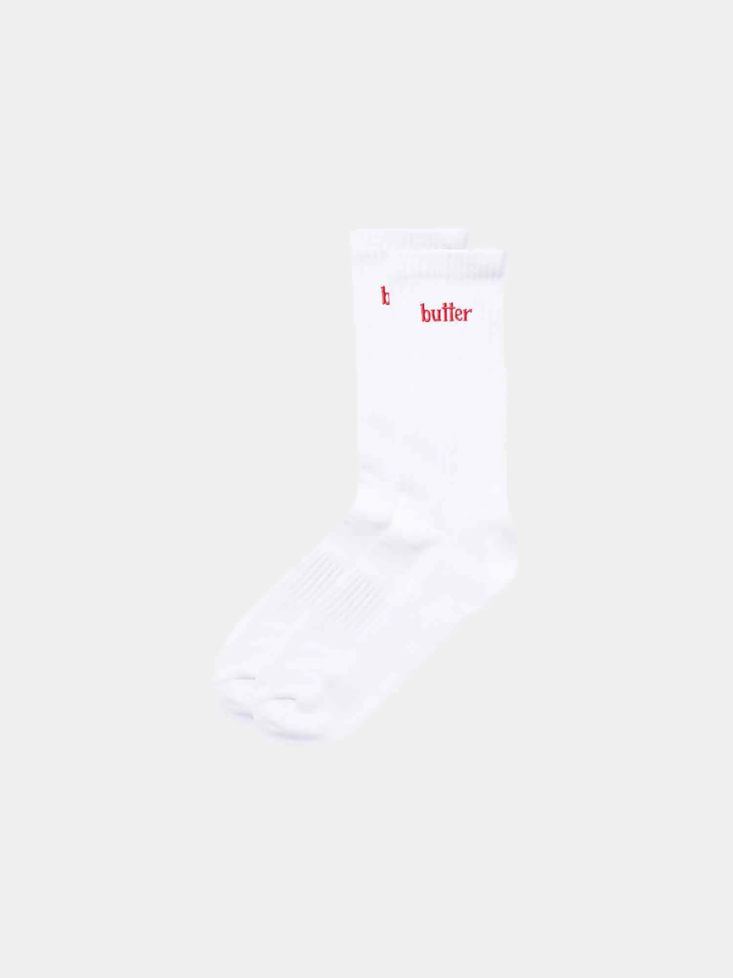 Butter Goods Basic Socks - White