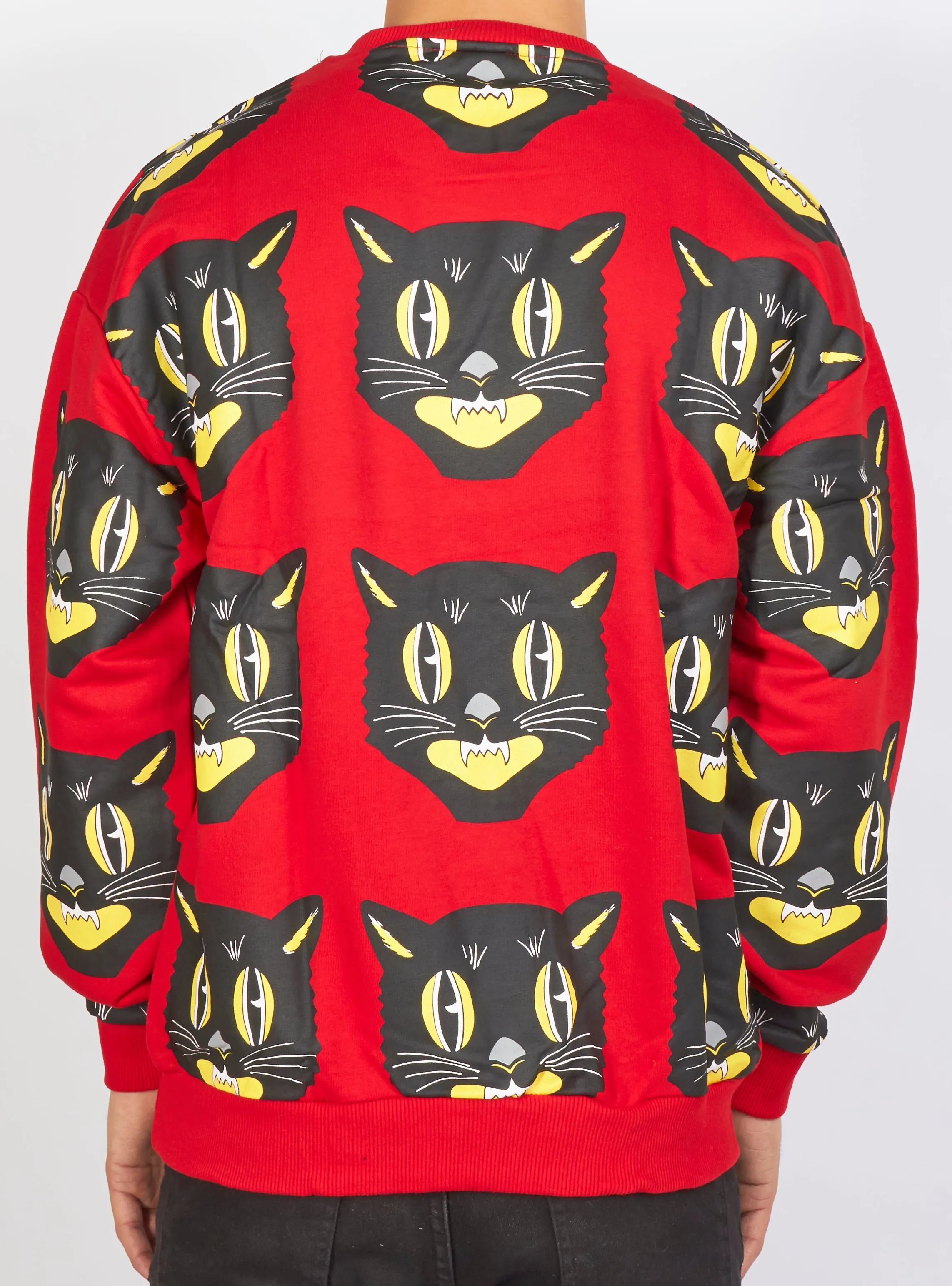 Buyer's Choice Sweater - Cat - Red - SW-21560