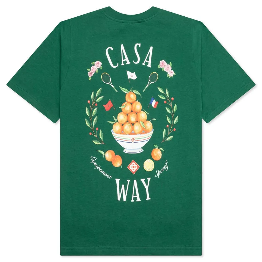 Casa Way Tee - Evergreen