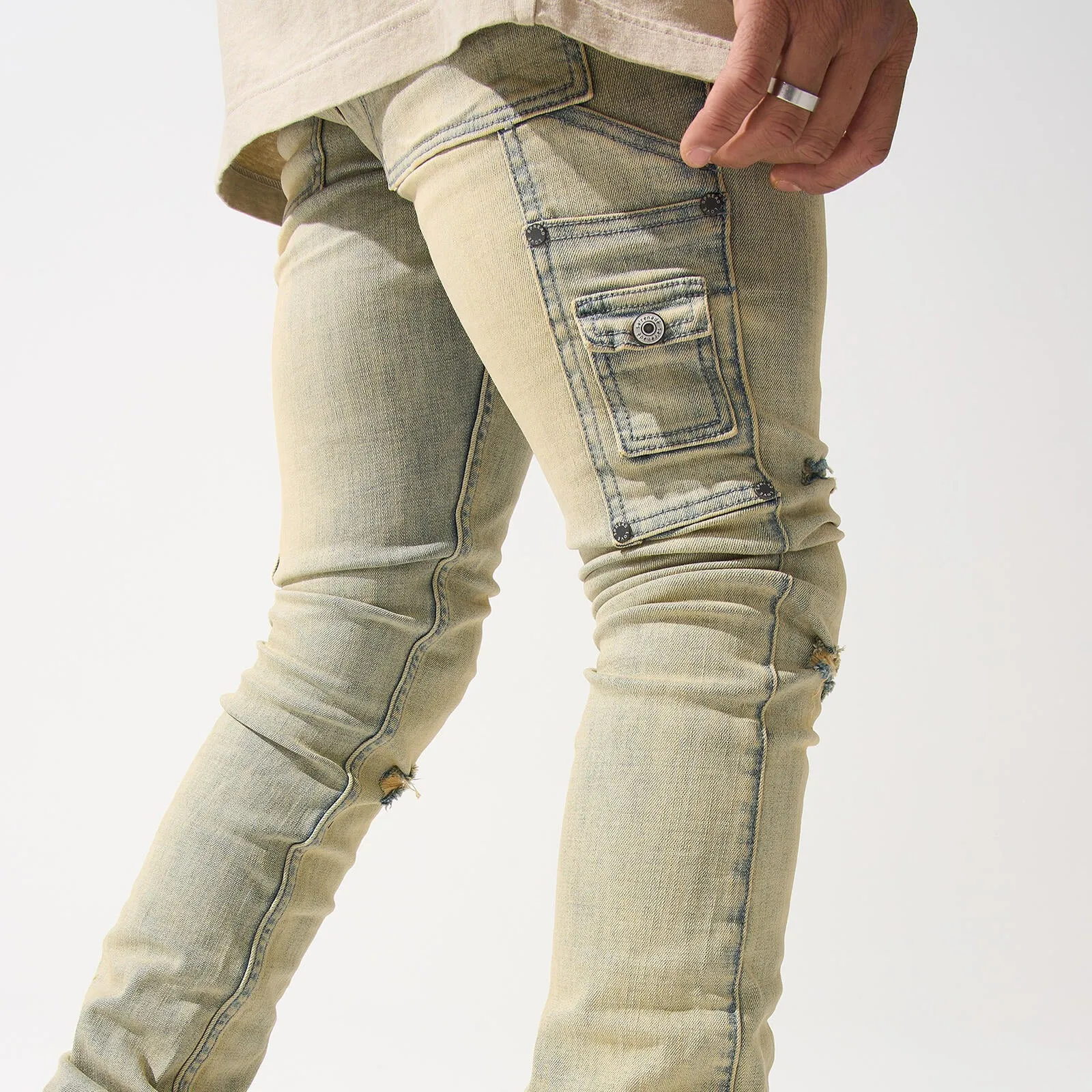 CEDAR STACKED JEANS