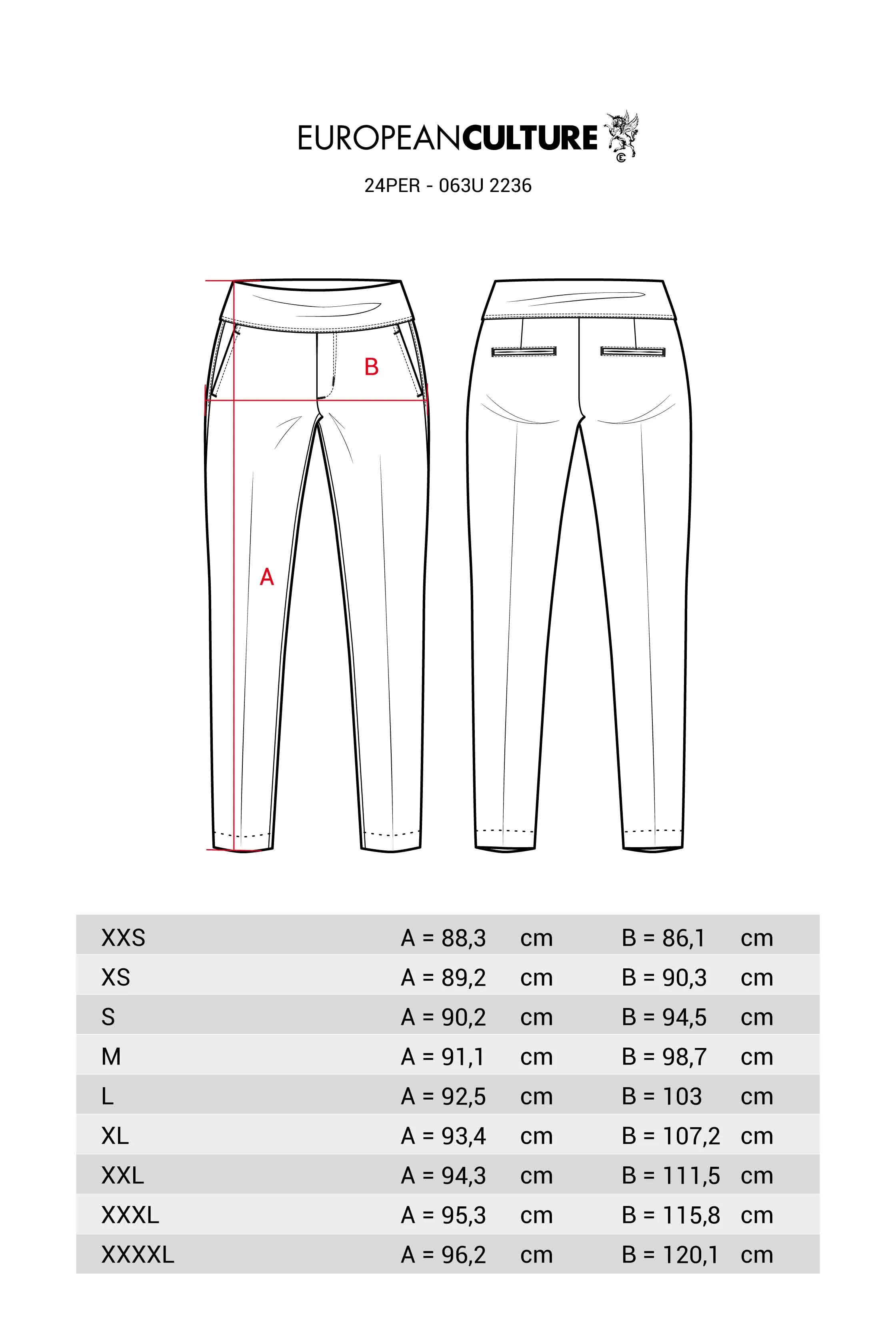 Chino Jeans Comfort Waist 063U 2236