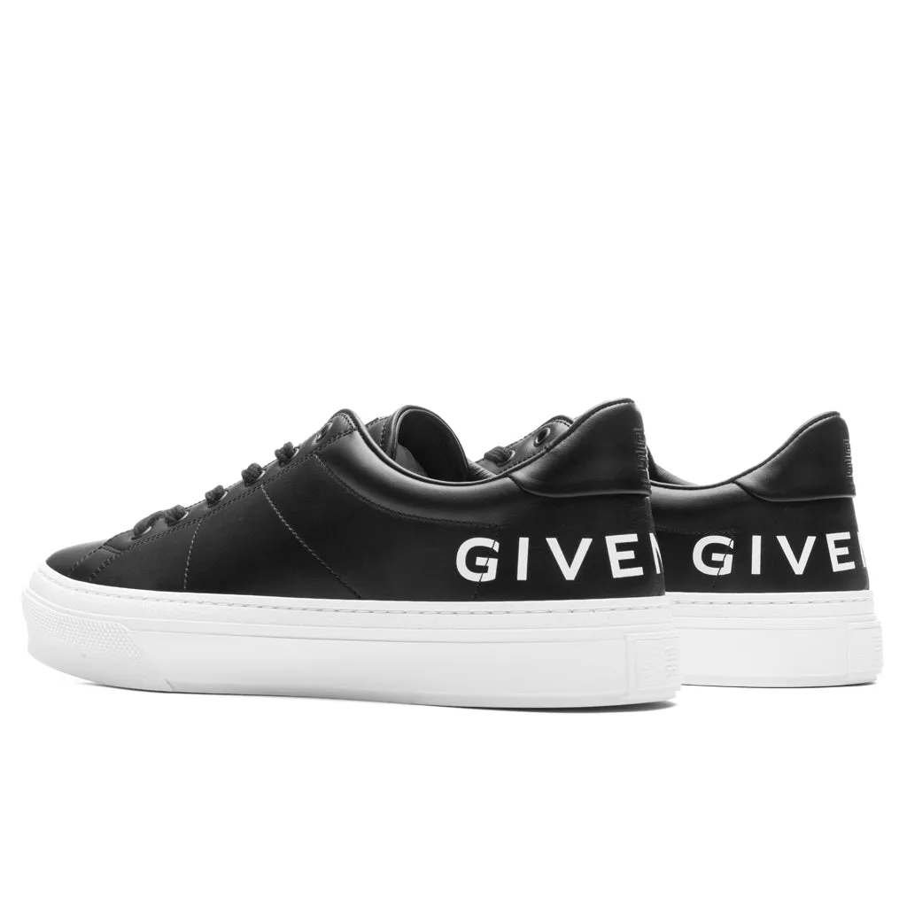 City Sport Lace-Up Sneaker - Black/White