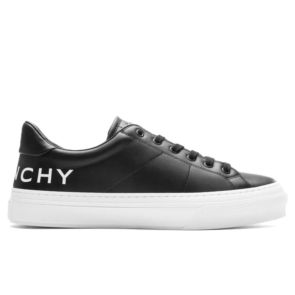 City Sport Lace-Up Sneaker - Black/White