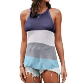 Color Block Knit Tank