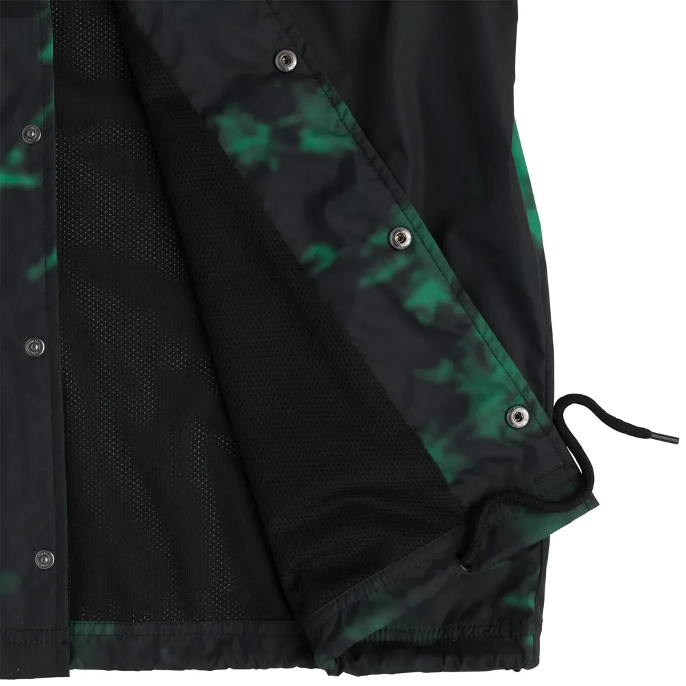 Creature Void Coach Windbreaker Jacket Black/Green