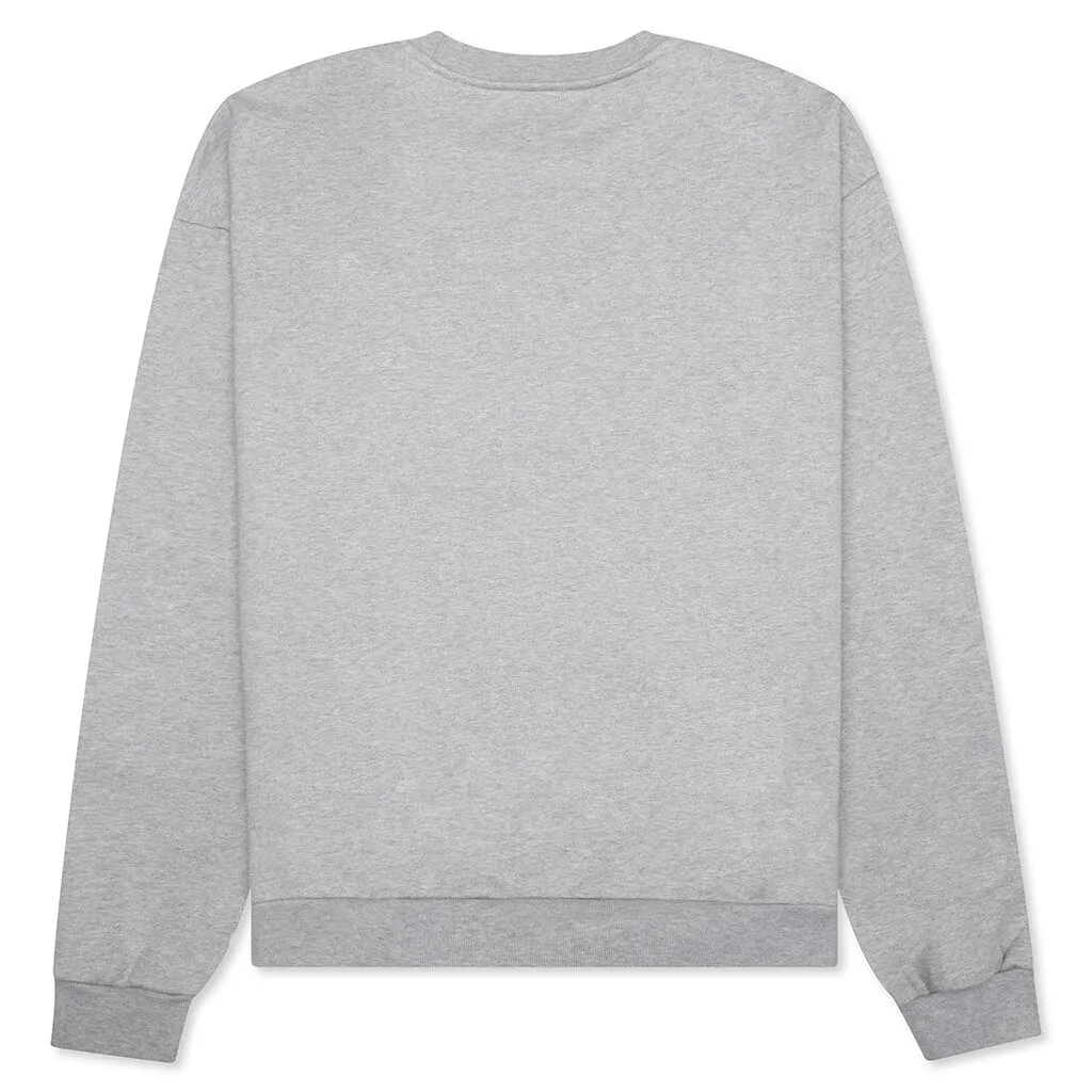 Crewneck Big Logo - Heather Grey