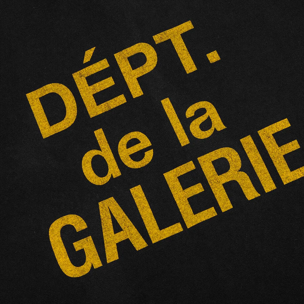 Dept De La Galerie Classic Tee - Black