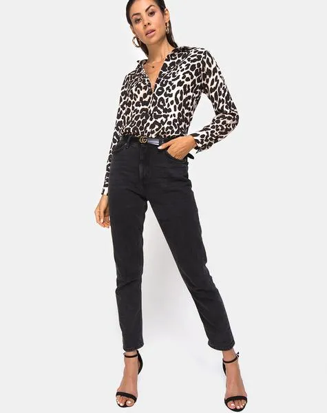 DIMARIS SHIRT LEOPARD