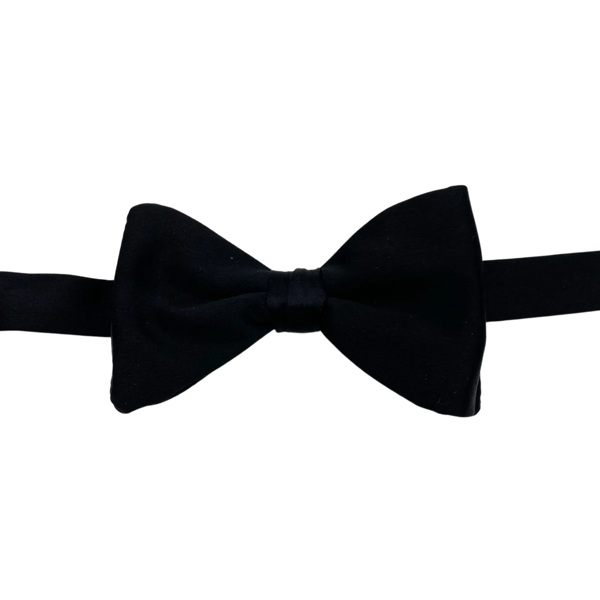 Dion Silk Bow Tie - Black