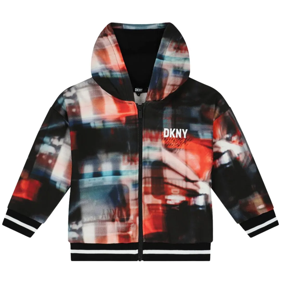 Dkny Jacket Red & Black