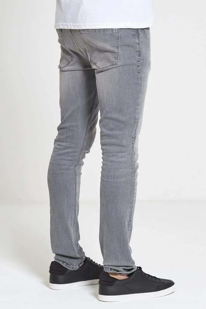 DML ACE Slim Stretch Jeans In Light Grey