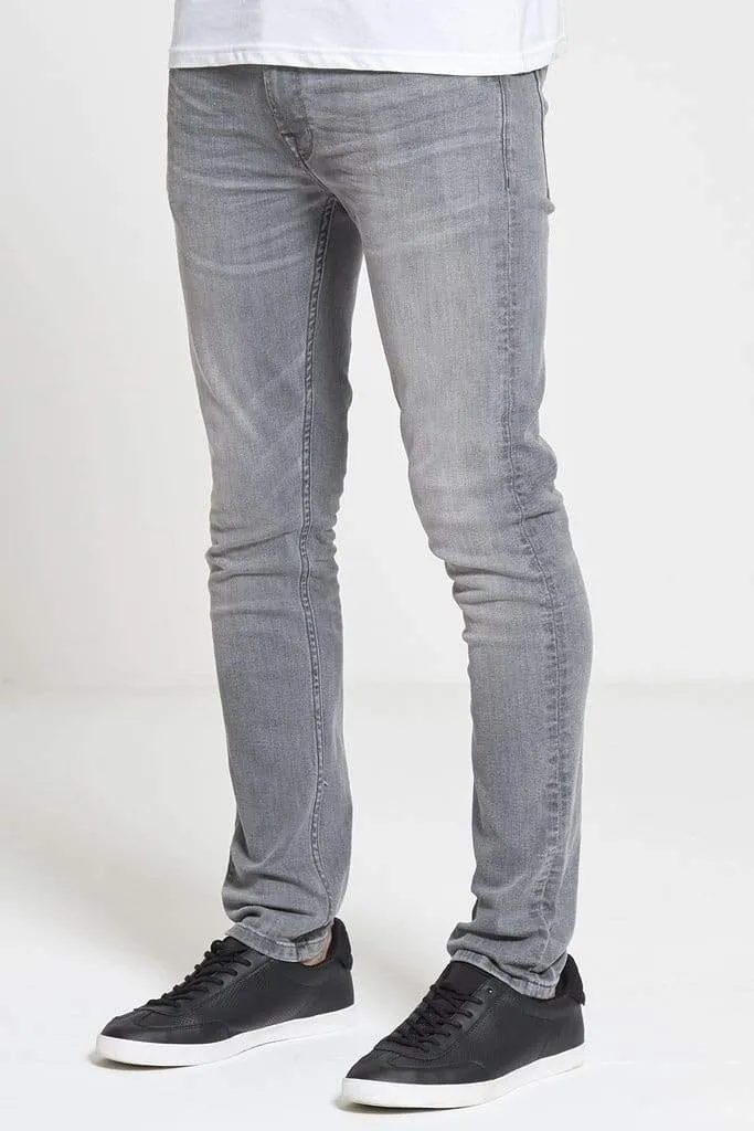 DML ACE Slim Stretch Jeans In Light Grey