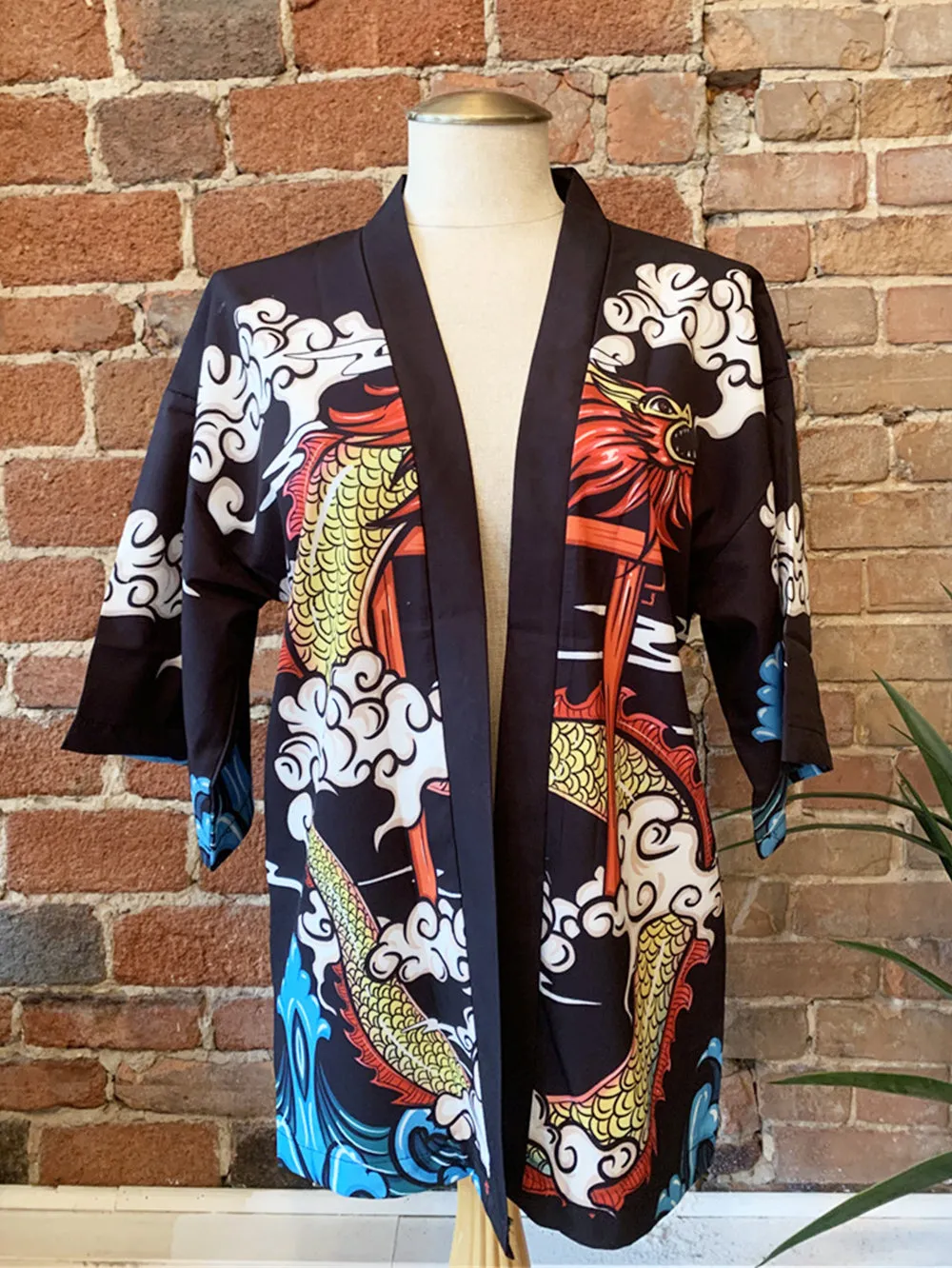 Dragon Kimono Shirt | Anime Kimono