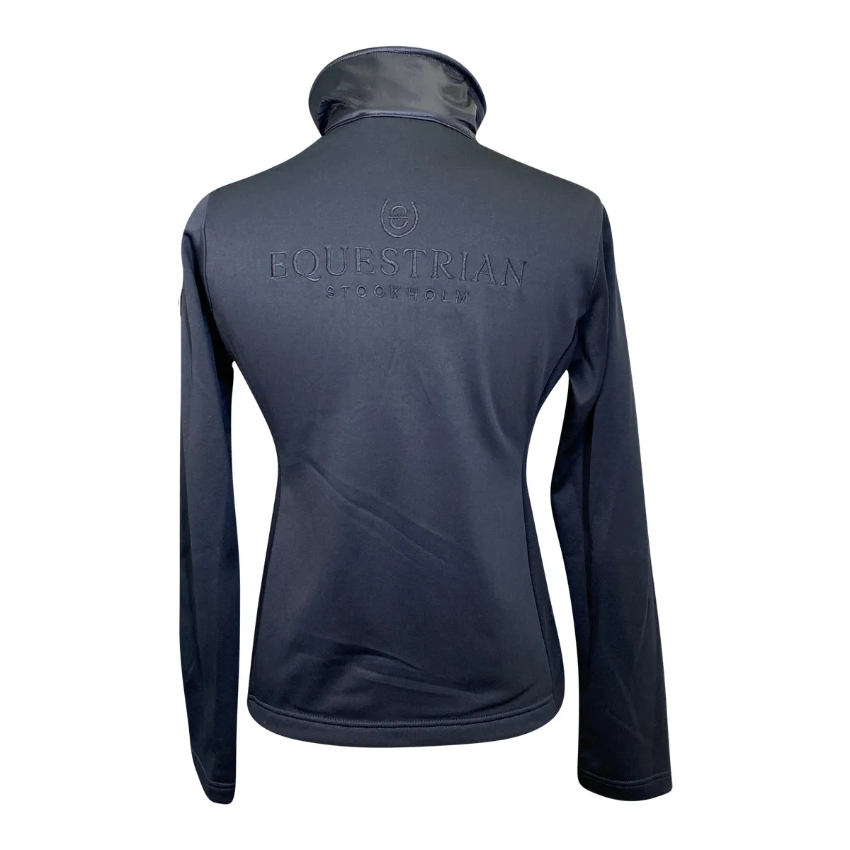 Equestrian Stockholm Fleece Jacket in Black - Women's Medium