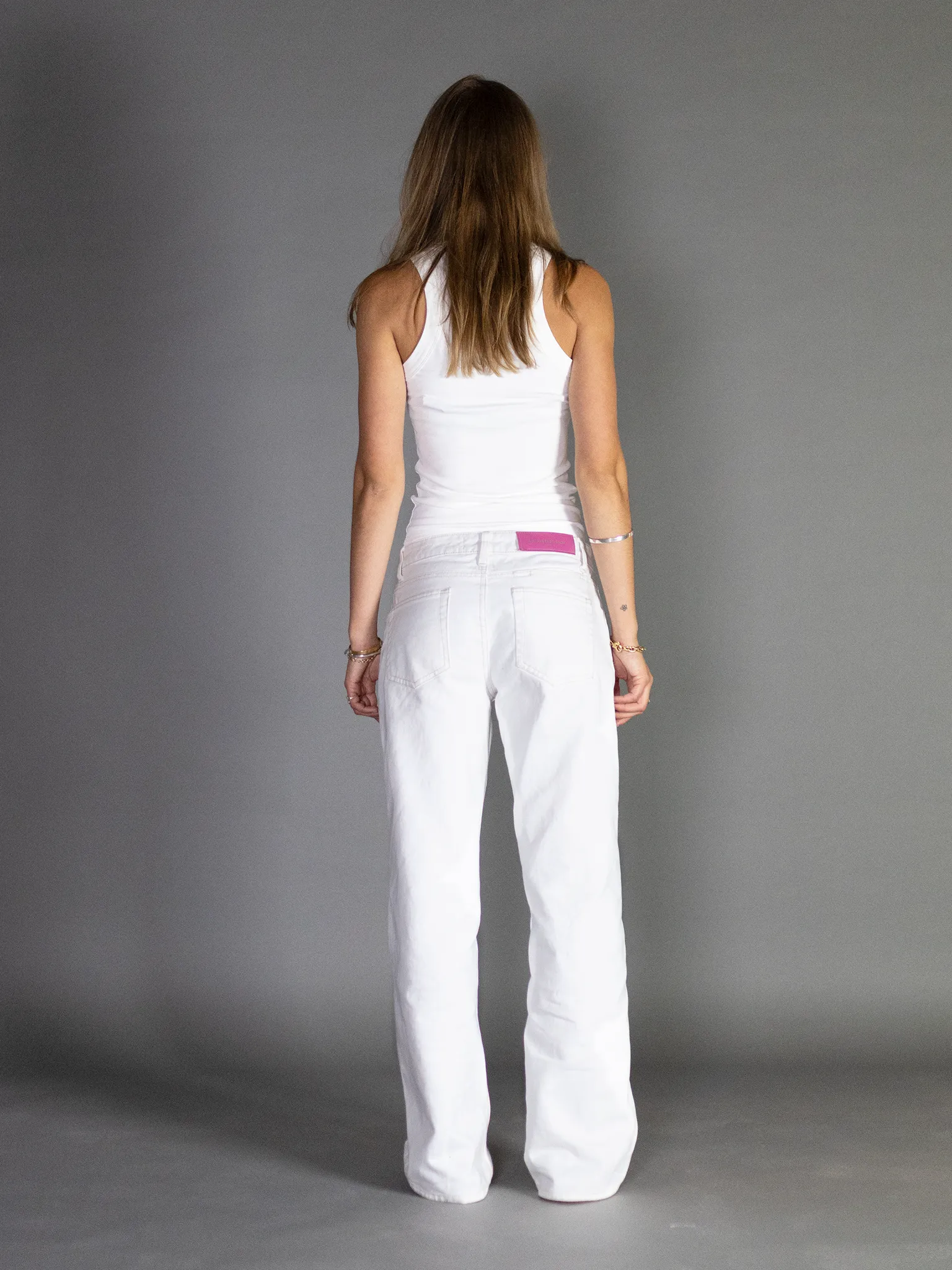 Stylish White Esther Jeans - Womens Trendy Slim Fit Denim Pants