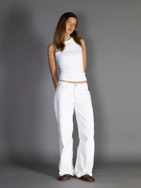 Stylish White Esther Jeans - Womens Trendy Slim Fit Denim Pants