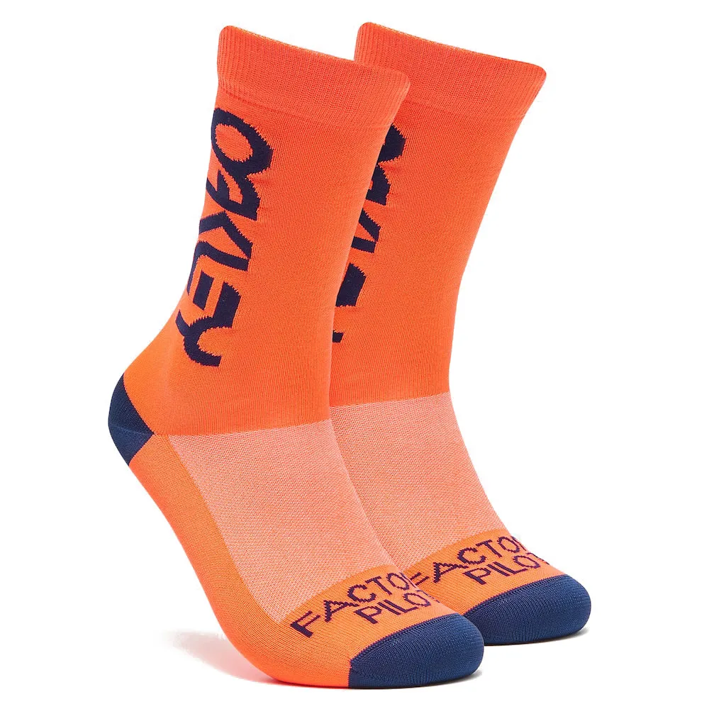 FACTORY PILOT MTB SOCKS NEON ORANGE