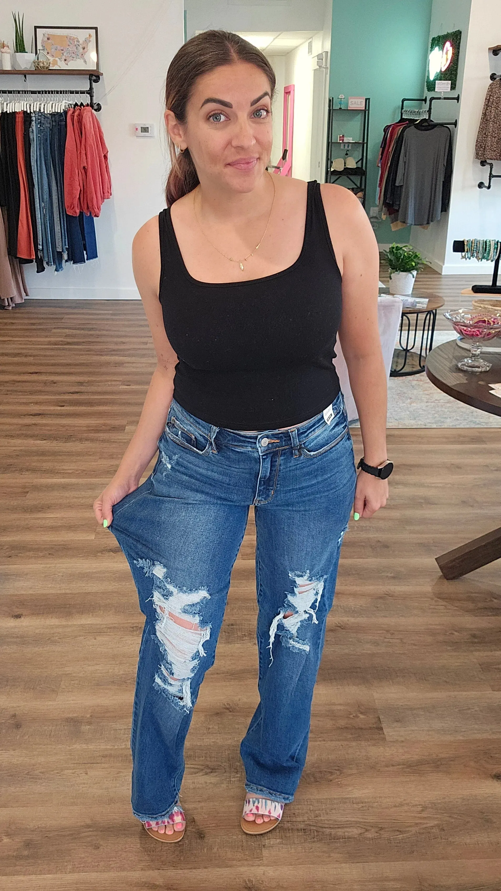 High Rise Dad Jeans | Judy Blue