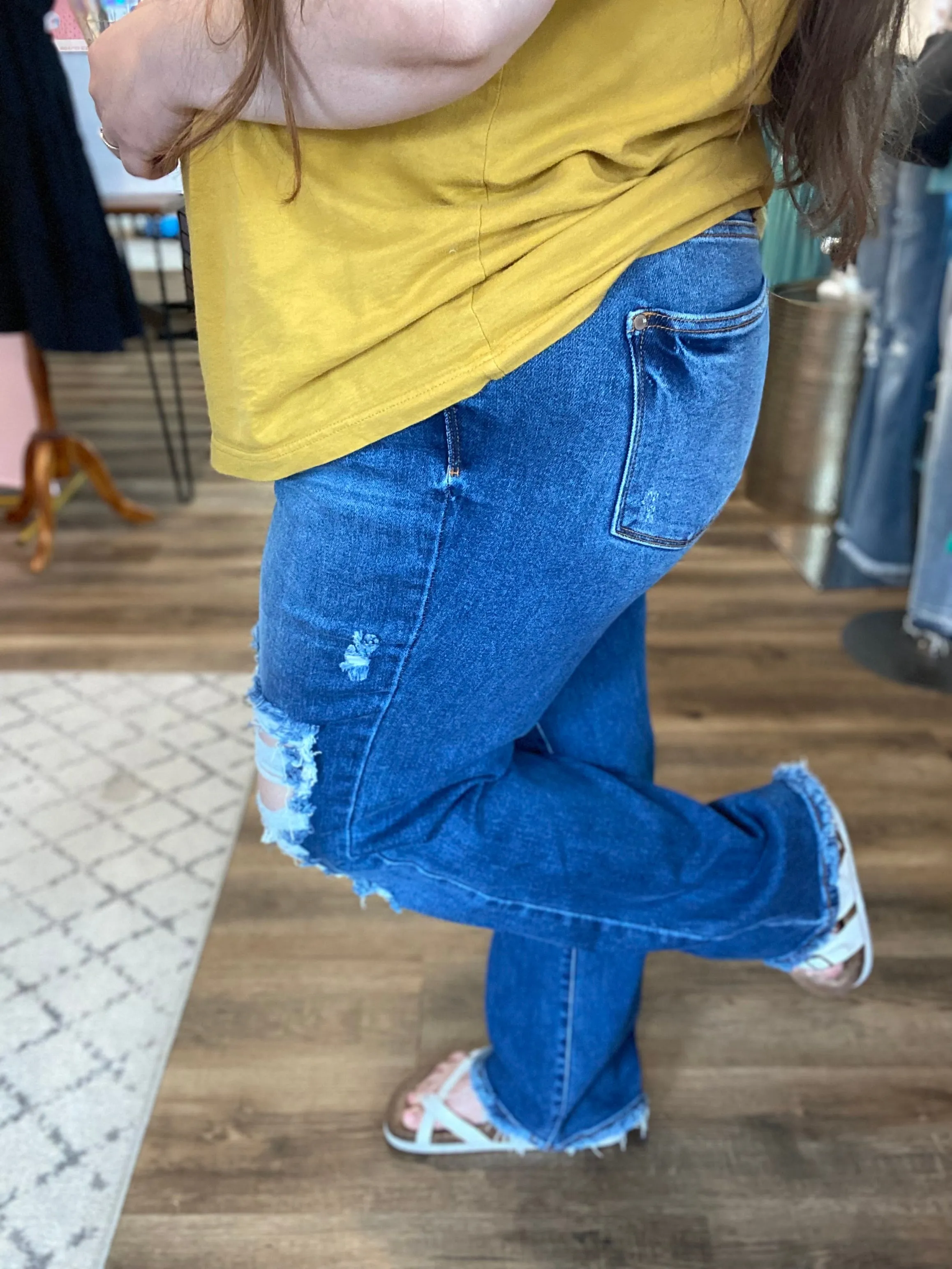 High Rise Dad Jeans | Judy Blue