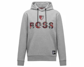 Hugo Boss 50461971 NBA Chicago Bulls Hoodie Grey